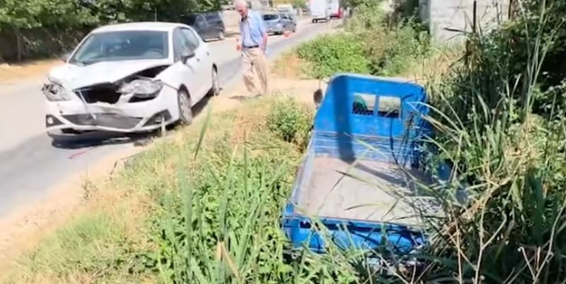 Shqipëri: Dy të lënduar si pasojë e një aksidenti – kamioneta përfundon në kanal