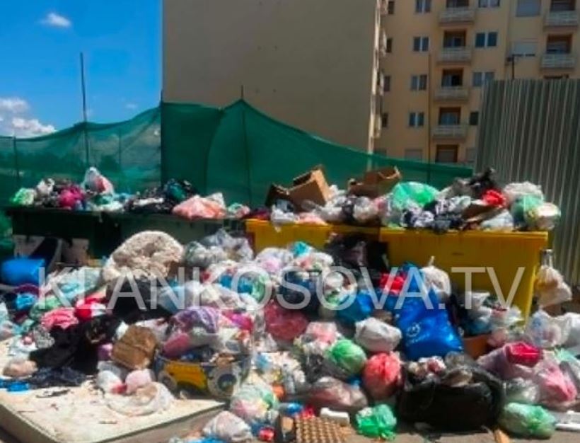Mbi dy javë pa u larguar mbeturinat te një lagje e Fushë Kosovës, banorët ankohen për neglizhencë
