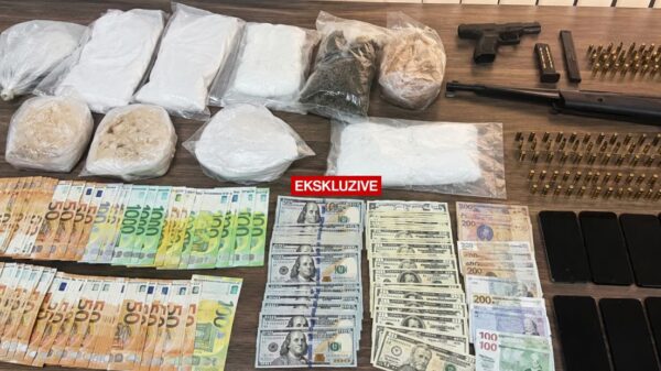 Kokainë, heroinë, armë e mijëra euro cash – këta janë të arrestuarit e aksionit të madh antidrogë në GjakovëSinjali