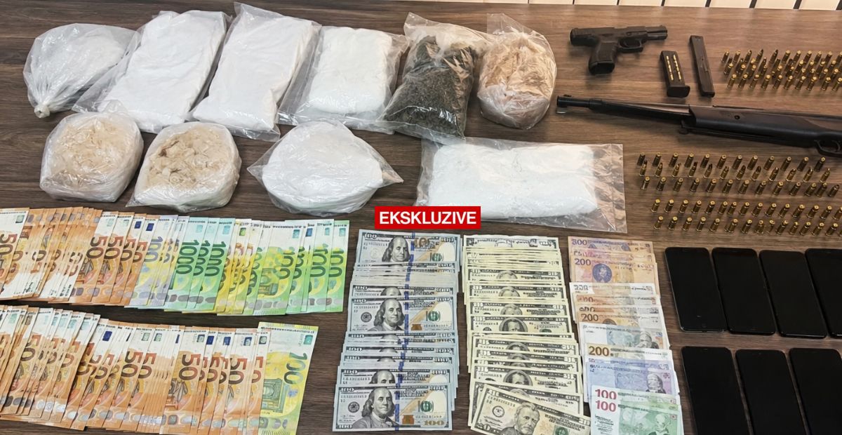 Kokainë, heroinë, armë e mijëra euro cash – këta janë të arrestuarit e aksionit të madh antidrogë në GjakovëSinjali