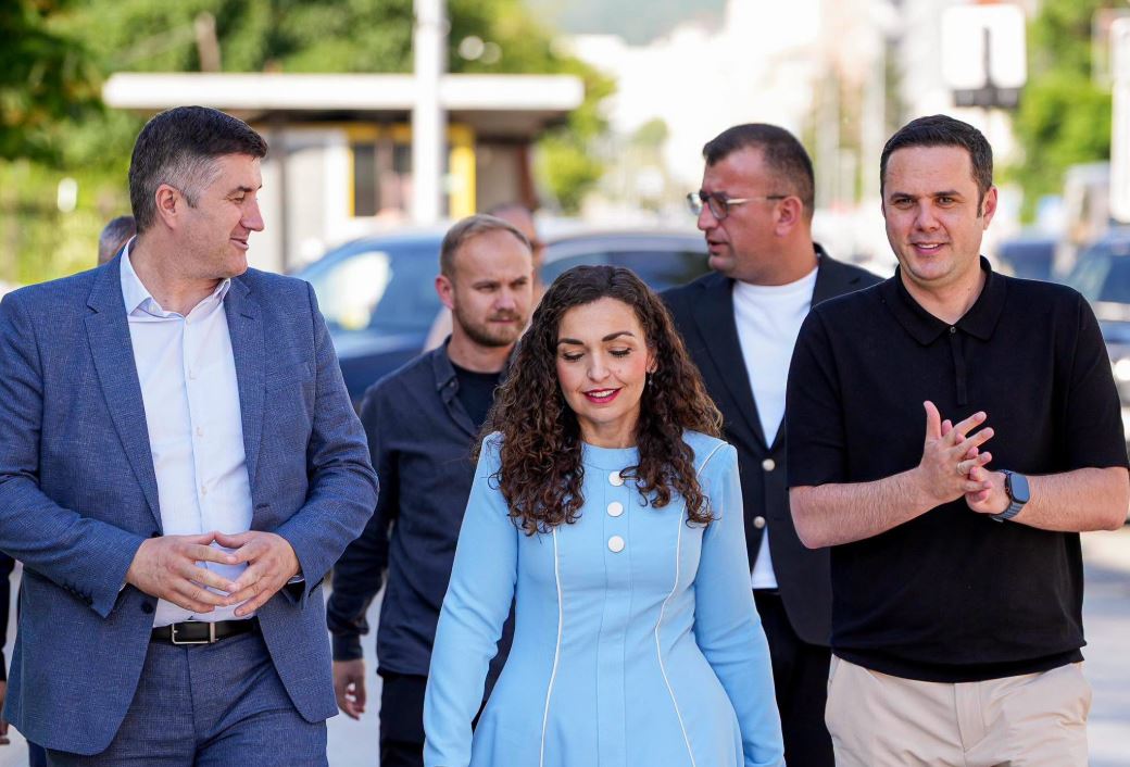 Osmani e Abdixhiku takojnë strukturat e LDK-së në Suharekë