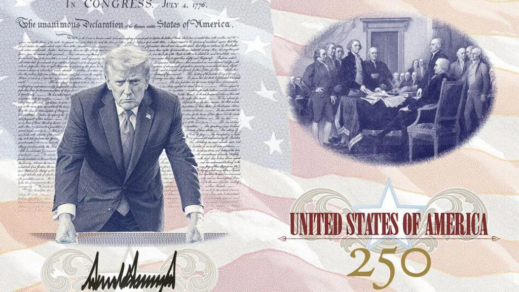 Për nder të 250 vjetorit, disa pasaporta amerikane me fytyrën e Donald Trumpit