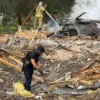 Dhjetë të vrarë në një sulm rus ndaj një ekspozite dronësh pranë Kievit