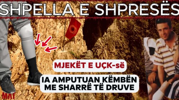 MAT – “Shpella e Shpresës”: Si iu amputua me sharrë druri këmba ushtarit të plagosur të UÇK-së? (VIDEO)