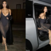 Kim Kardashian mahnit në Los Angeles/ Shfaqet me një veshje transparente që tërhoqi gjithë vëmendjen