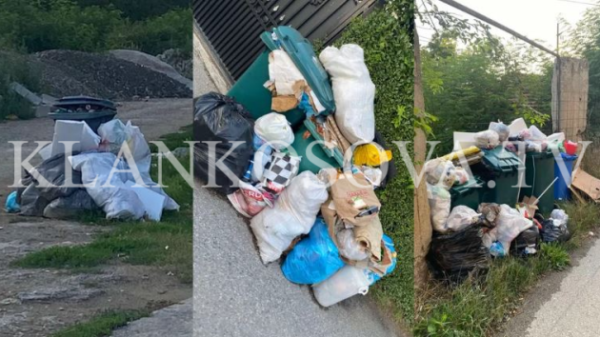 Qytetarja denoncon grumbullimin e mbeturinave në Podujevë: Tri javë pa i larguar (FOTO)
