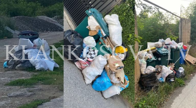 Qytetarja denoncon grumbullimin e mbeturinave në Podujevë: Tri javë pa i larguar (FOTO)