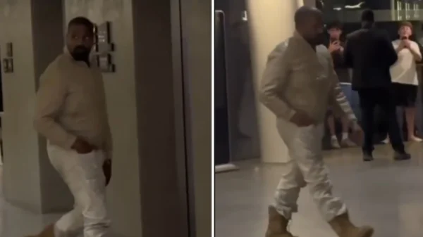 I veshur me xhup dhe i relaksuar, Kanye West mbërrin në Tiranë për koncertin gjigant