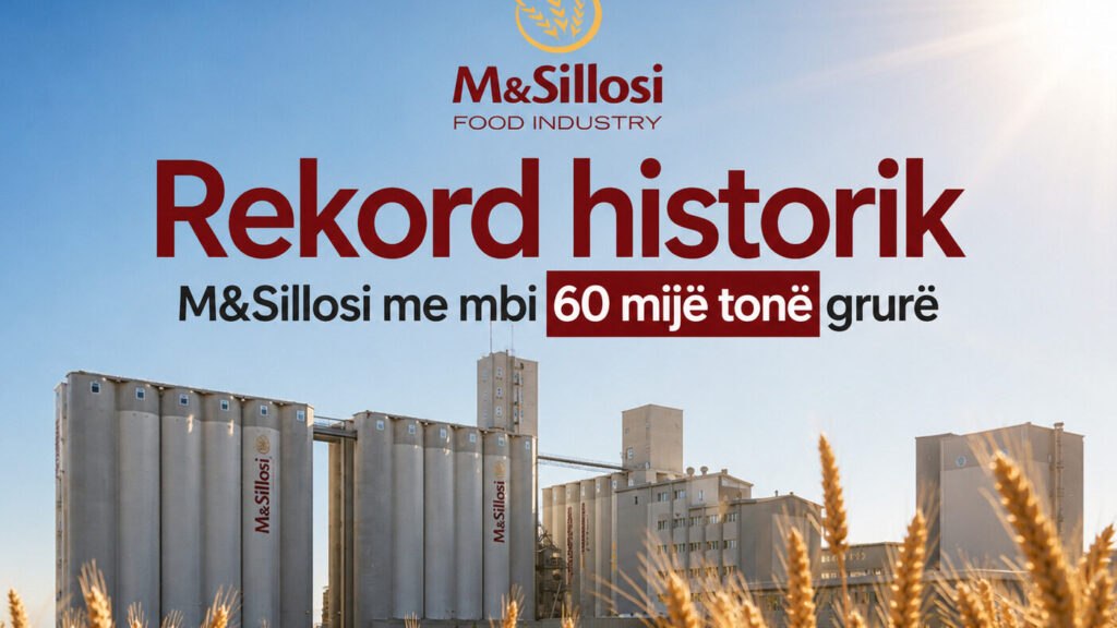 Super rekordi i M&Sillosit, mbi 60 mijë tonë grurë i grumbulluar