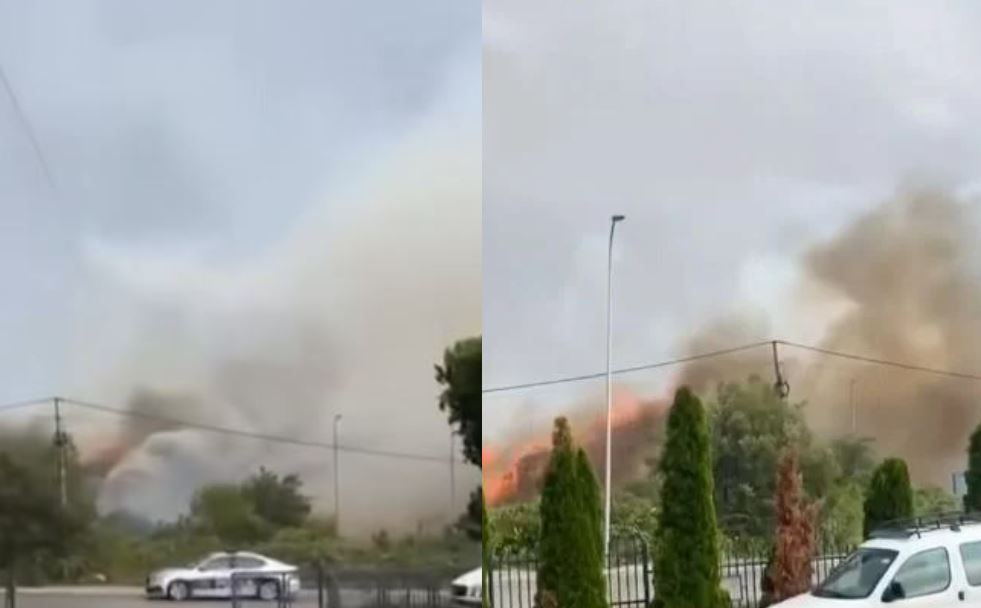 Stuhia dyshohet se shkaktoi zjarr në Shirokë të Suharekës