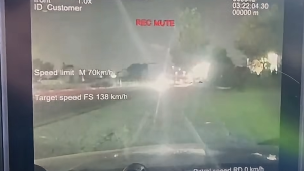 138 km/h në zonën e kufizuar në 50, policia e gjobit shoferin në Ferizaj