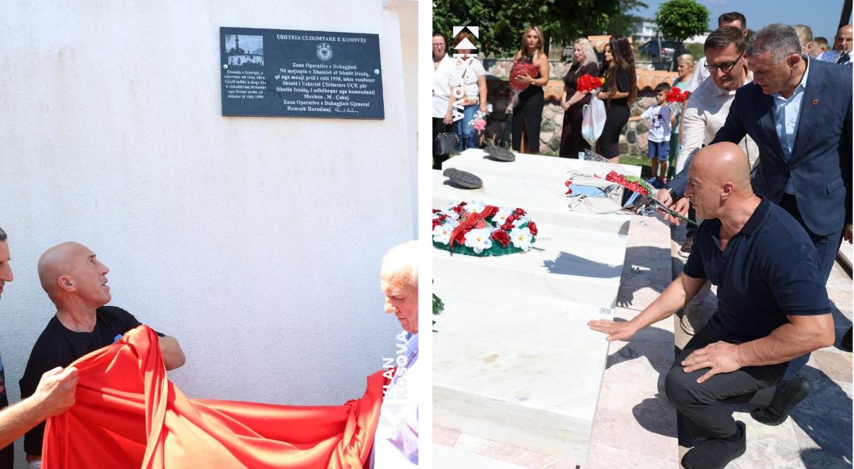 Haradinaj përkujton të rënët e gushtit 1998 në Gllogjan e Irzniq