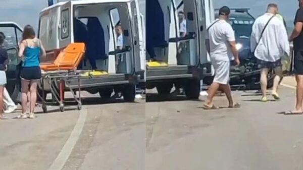 Tri automjete përplasen në rrugën Sarandë-Ksamil, raportohet për të lënduar