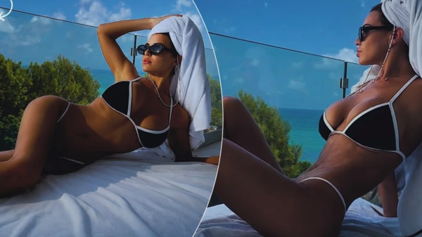 “Kaq elegante të kesh kufij”, Christine McGuinness tërheq vëmendjen me pozat me bikini