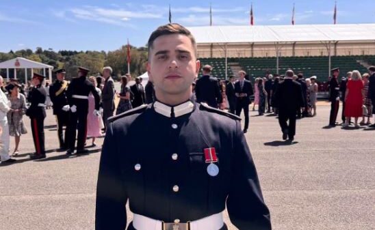 FSK forcon kuadrot e saj: Nëntoger Kushtrim Derguti diplomohet në Sandhurst