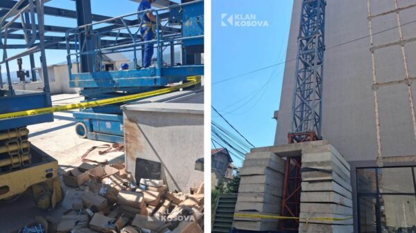 Vinçi me parregullësi ndal punimet në Ferizaj, Inspektorati ndërhyn urgjent