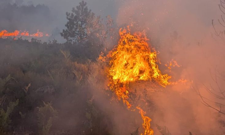 Zjarret në Shqipëri, pesë vatra ende mbesin aktive