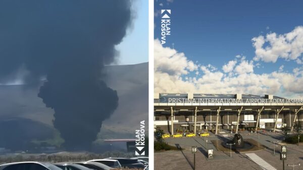 Tymi nga zjarri në Sllatinë, a ndikon në fluturimet? Flasin nga Aviacioni Civil