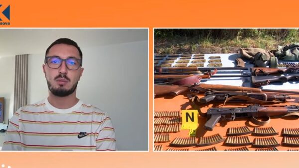 “Veriu i mbushur me armatim” – çfarë u gjet në aksionin e Policisë në Zubin-Potok? (VIDEO) 