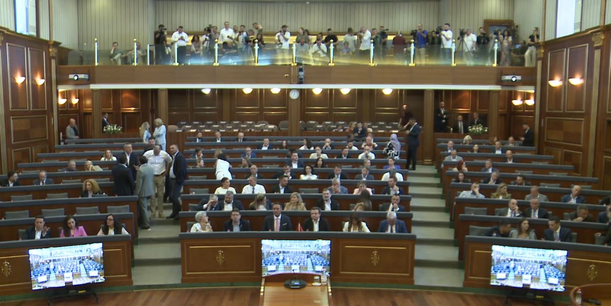Nisin punimet, vazhdon seanca konstituive