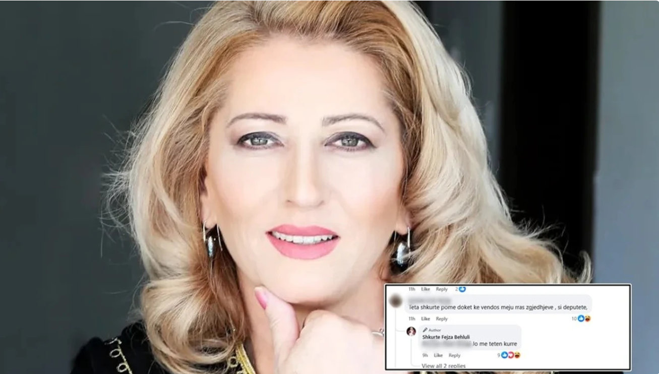 “Teta Shkurte ke vendos 'me hy' në zgjedhje?”, artistja Fejza i jep përgjigjen epike ndjekësit